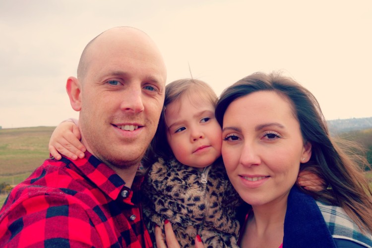 Our family in April