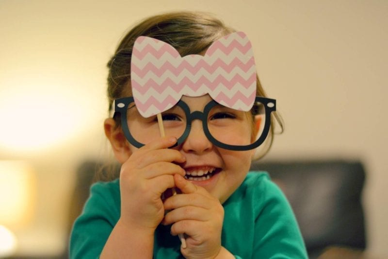 child dressing up
