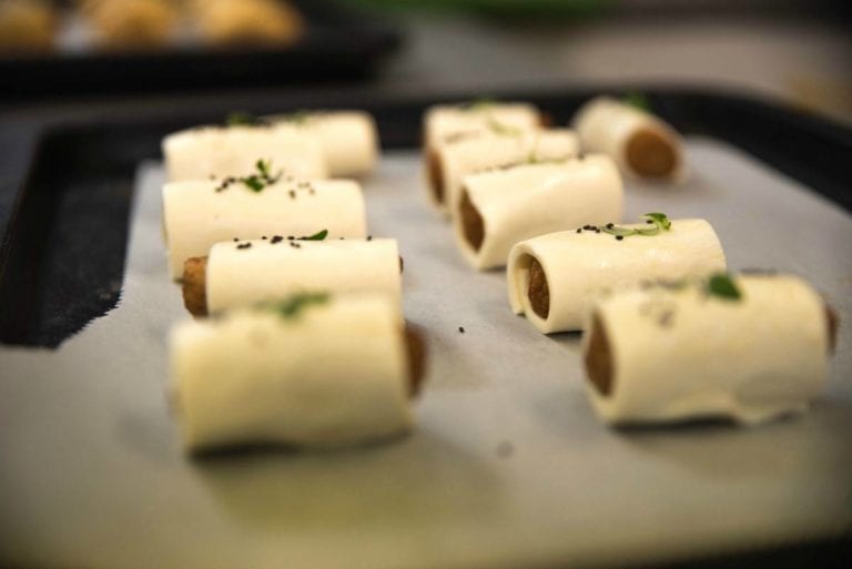 homemade quorn sausage rolls