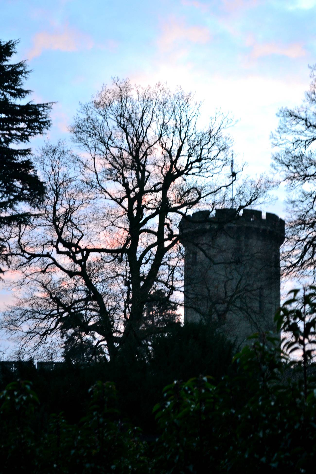 Warwick Castle at Christmastime