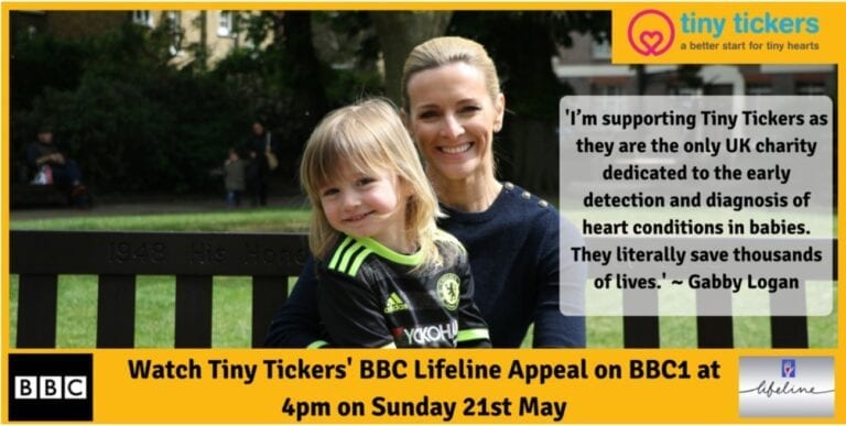 Tiny Tickers’ BBC Lifeline Appeal – Help With Early Detection of Heart Defects in Babies