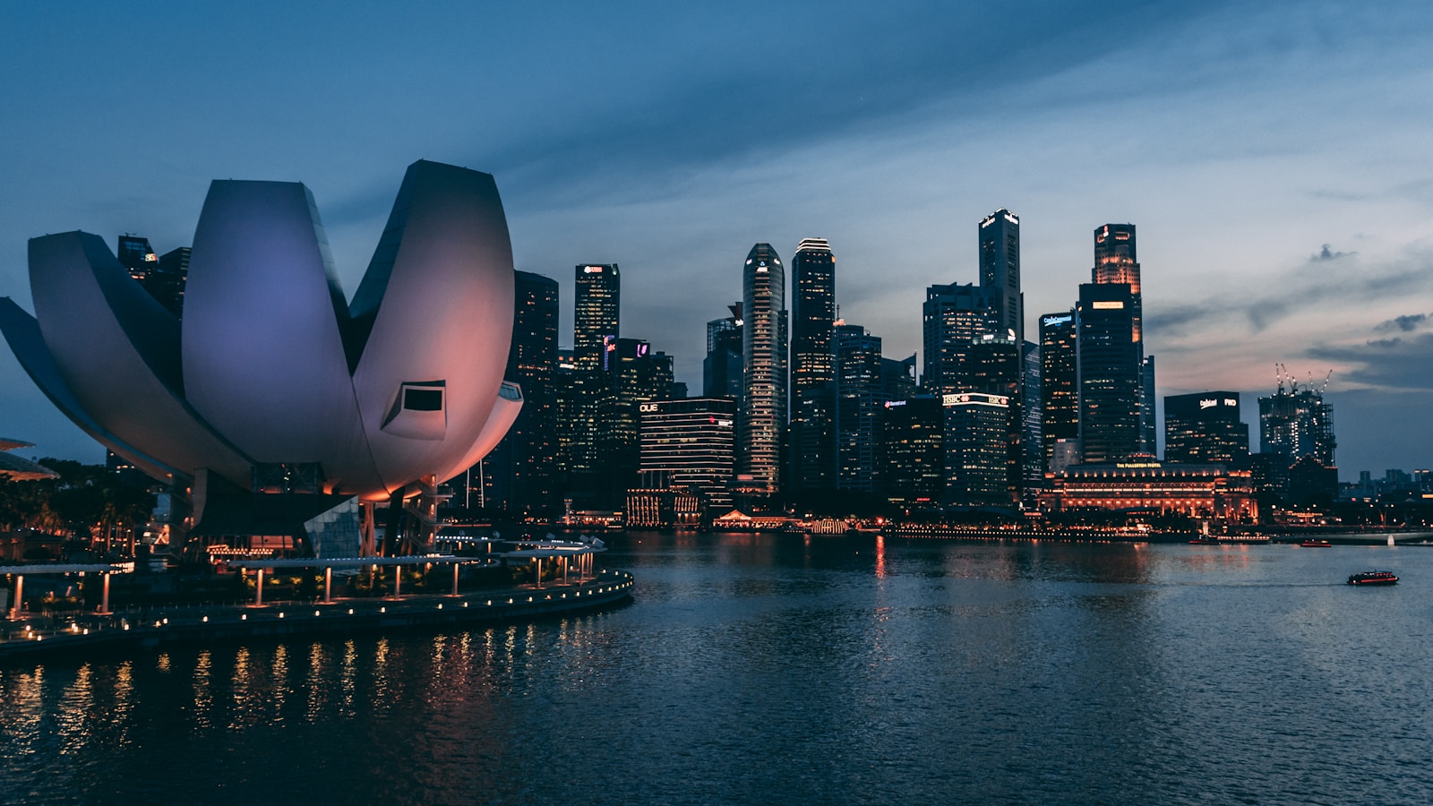 landscape photography of singapore