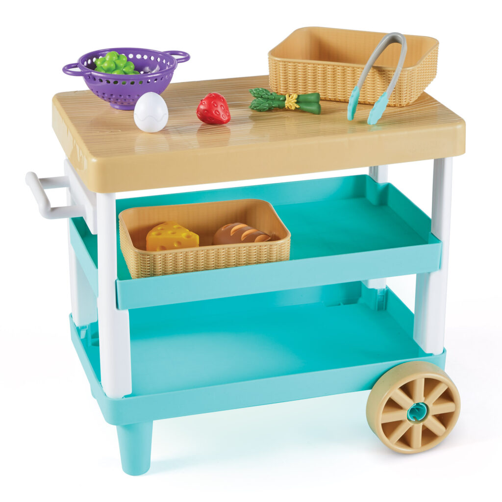 New Sprouts Reg Prep N Store Kitchen Island from Learning Resources