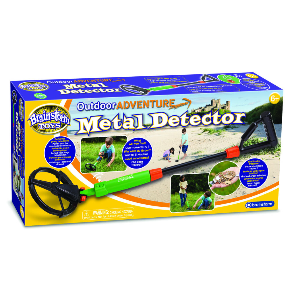Outdoor Adventure Metal Detector from Brainstorm Toys