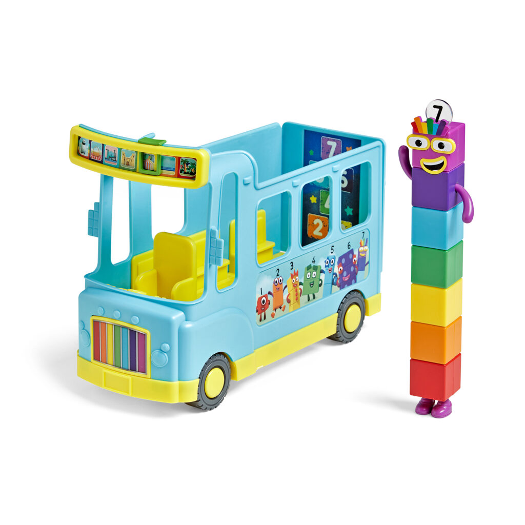 Numberblocks Reg Rainbow Counting Bus from Learning Resources