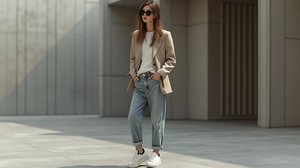 Fashionable individual urban setting